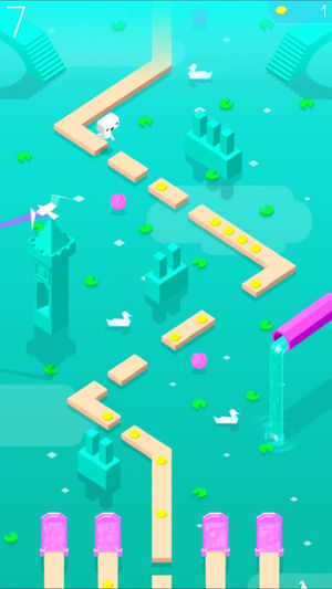 纪念河碑谷八分音符跳跃