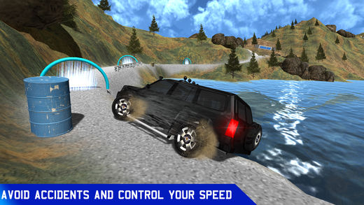 Offroad Luxury SUV Jeep Climb