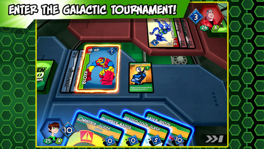 Ben 10 Slammers – Galactic Alien Collectible Card Battle Game