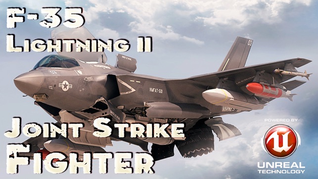 F-35闪电II联合攻击战斗机 - 战斗模拟飞行 喷气式战斗机 ( Infinite Combat Flight Simulator )