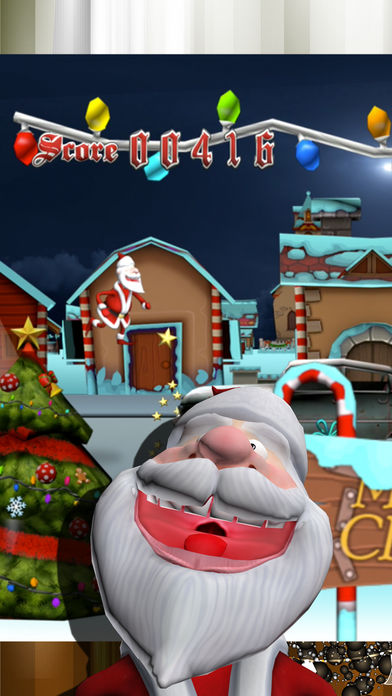 The Christmas Game Premium Edition - 3D Cartoon Santa Claus Is Running Through Town!