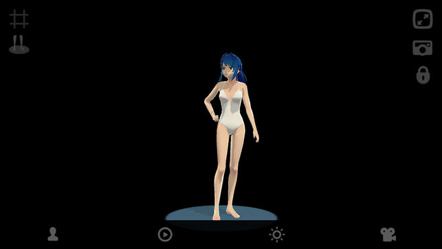 Anime Girl Pose 3D