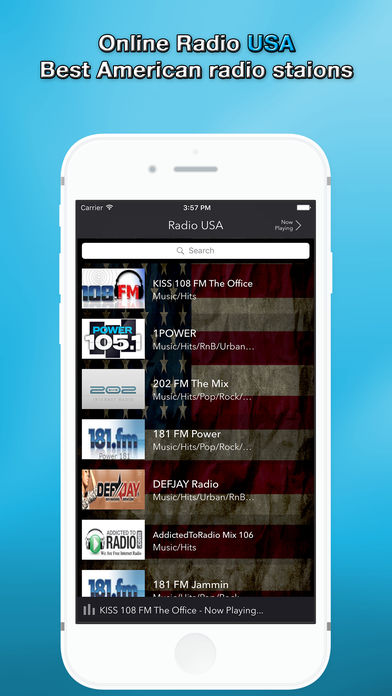 Online Radio USA PRO - 在线广播USA - 最好的美国电台和音乐讲座新闻在那里