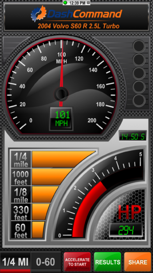 DashCommand - OBD-II gauge dashboards, scan tool