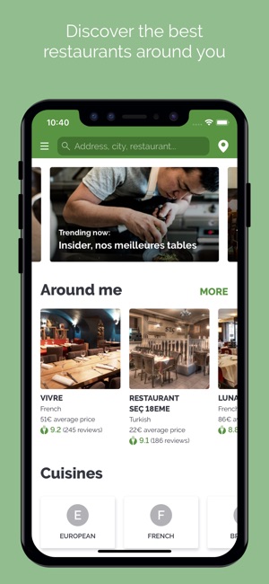 TheFork Restaurants - Bookings & Offers