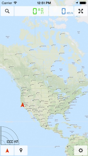 美国 (US) -离线地图和GPS导航仪